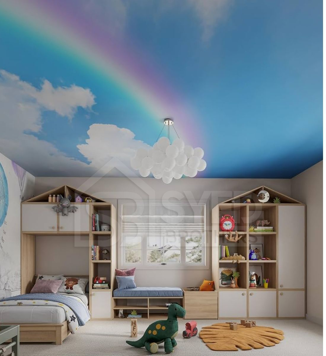 Rainbow Ceiling Design